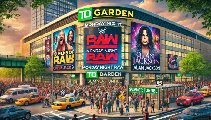 TD Garden events, WWE Monday Night RAW, Aventura concert, Queens of R&B, Alan Jackson concert, NBA Finals 2024, Boston Celtics, transportation alerts TD Garden,